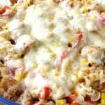 Überbackene Gyros-Nudeln mit Hähnchenfleisch Rezept