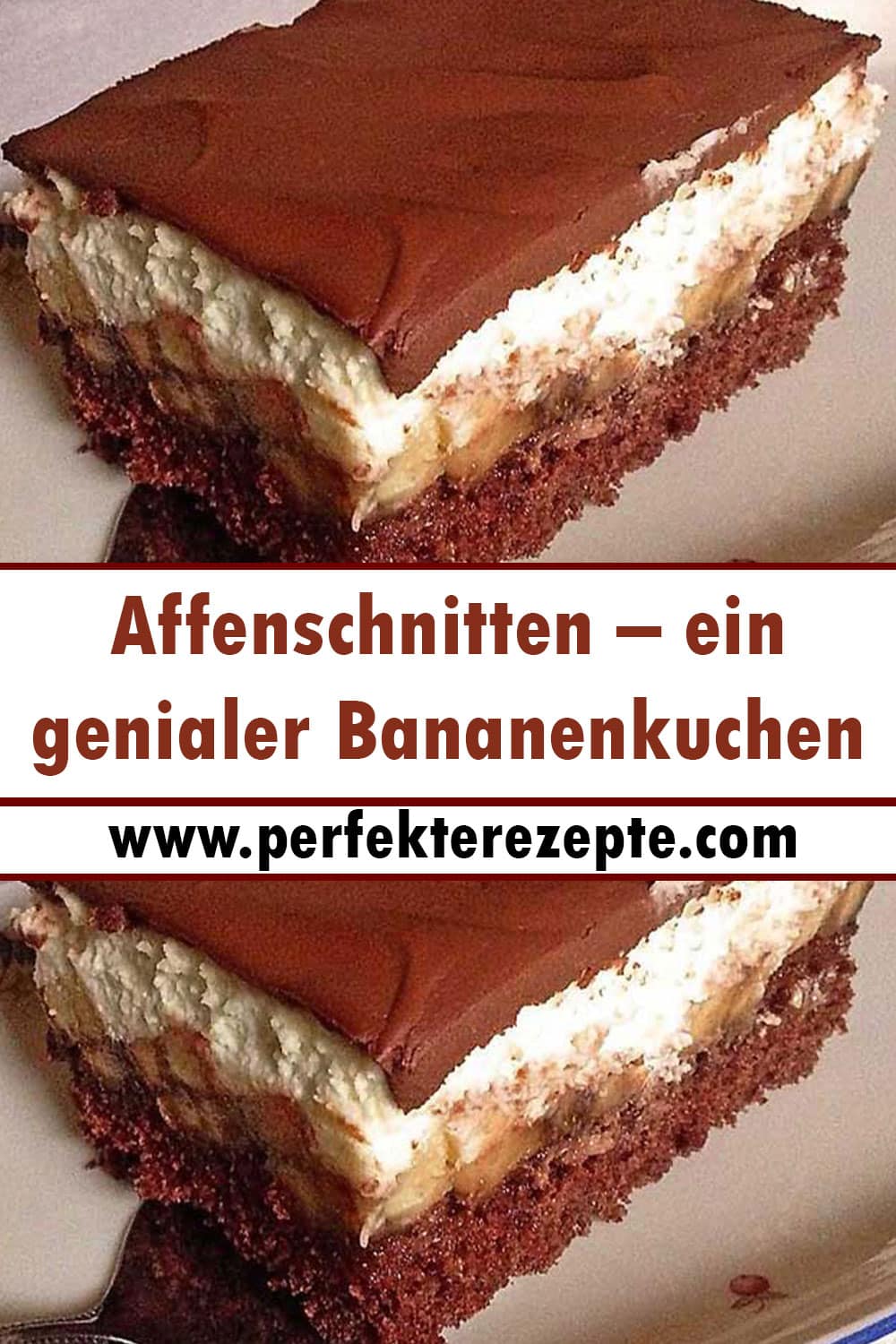 Affenschnitten – ein genialer Bananenkuchen Rezept