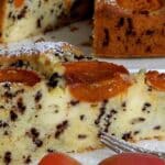 Ameisen-Marillenkuchen mit Puddingfüllung Rezept