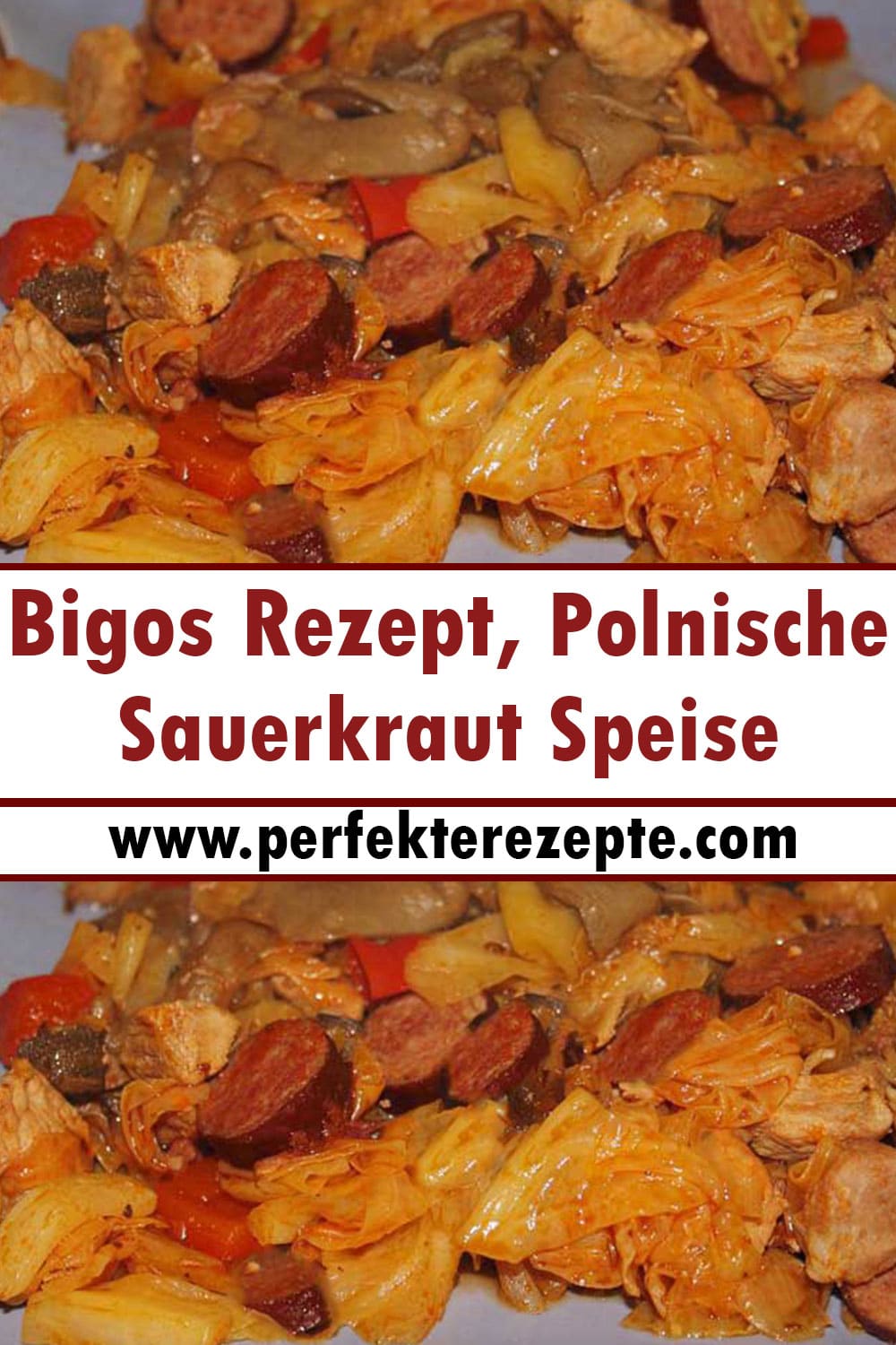 Bigos Rezept, Polnische Sauerkraut Speise