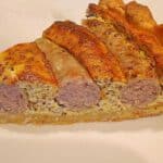 Bratwurst-Torte mit Senfkruste Rezept