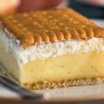 Butterkeks Vanillecreme-Schnitten Kuchen Torte / Kekskuchen | ohne backen Rezept