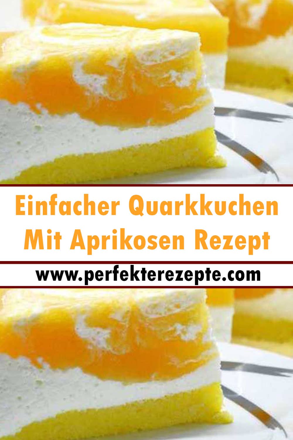 Einfacher Quarkkuchen Mit Aprikosen Rezept