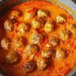 Hackbällchen in Paprikarahmsauce Rezept