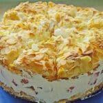 Himmelstorte mit Himbeeren Rezept