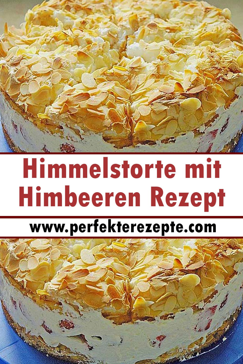 Himmelstorte mit Himbeeren Rezept