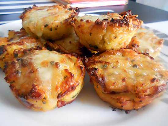 Kartoffelrösti-Muffins Rezept