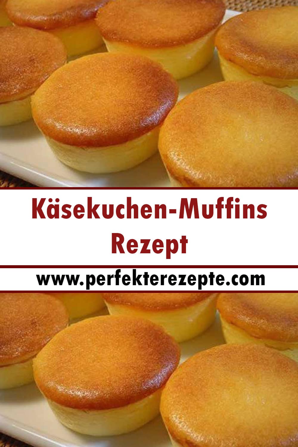 Käsekuchen-Muffins Rezept, einfach und schnell