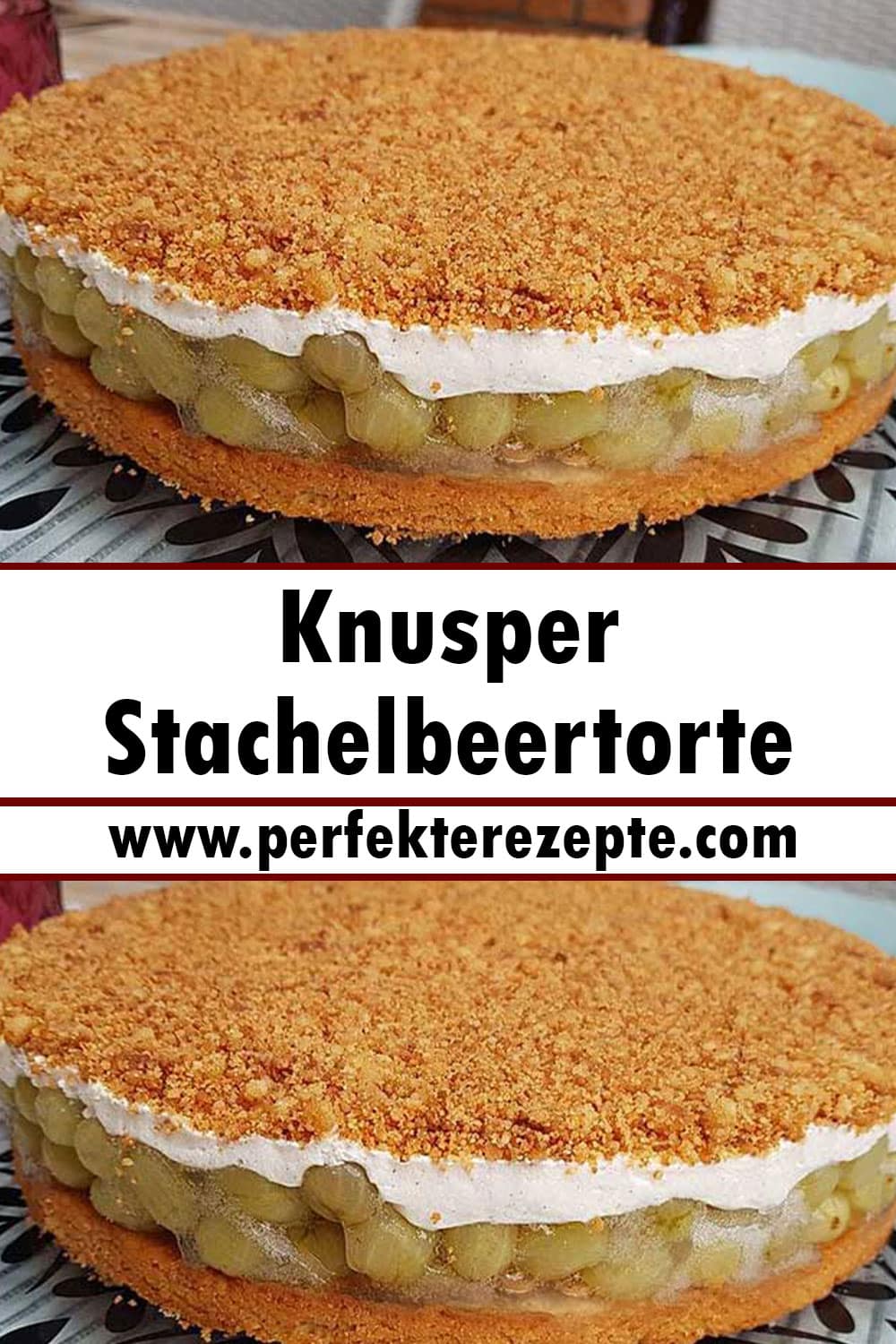 Knusper-Stachelbeertorte Rezept