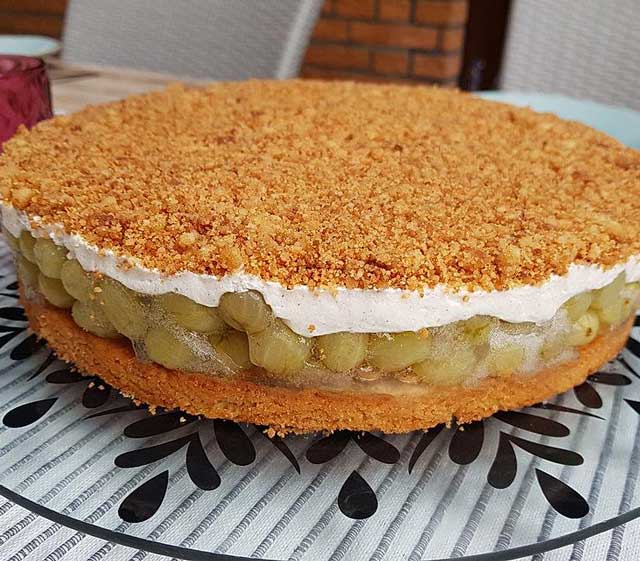 Knusper-Stachelbeertorte Rezept