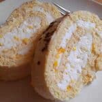 Mandarinenquark Biskuitrolle Rezept