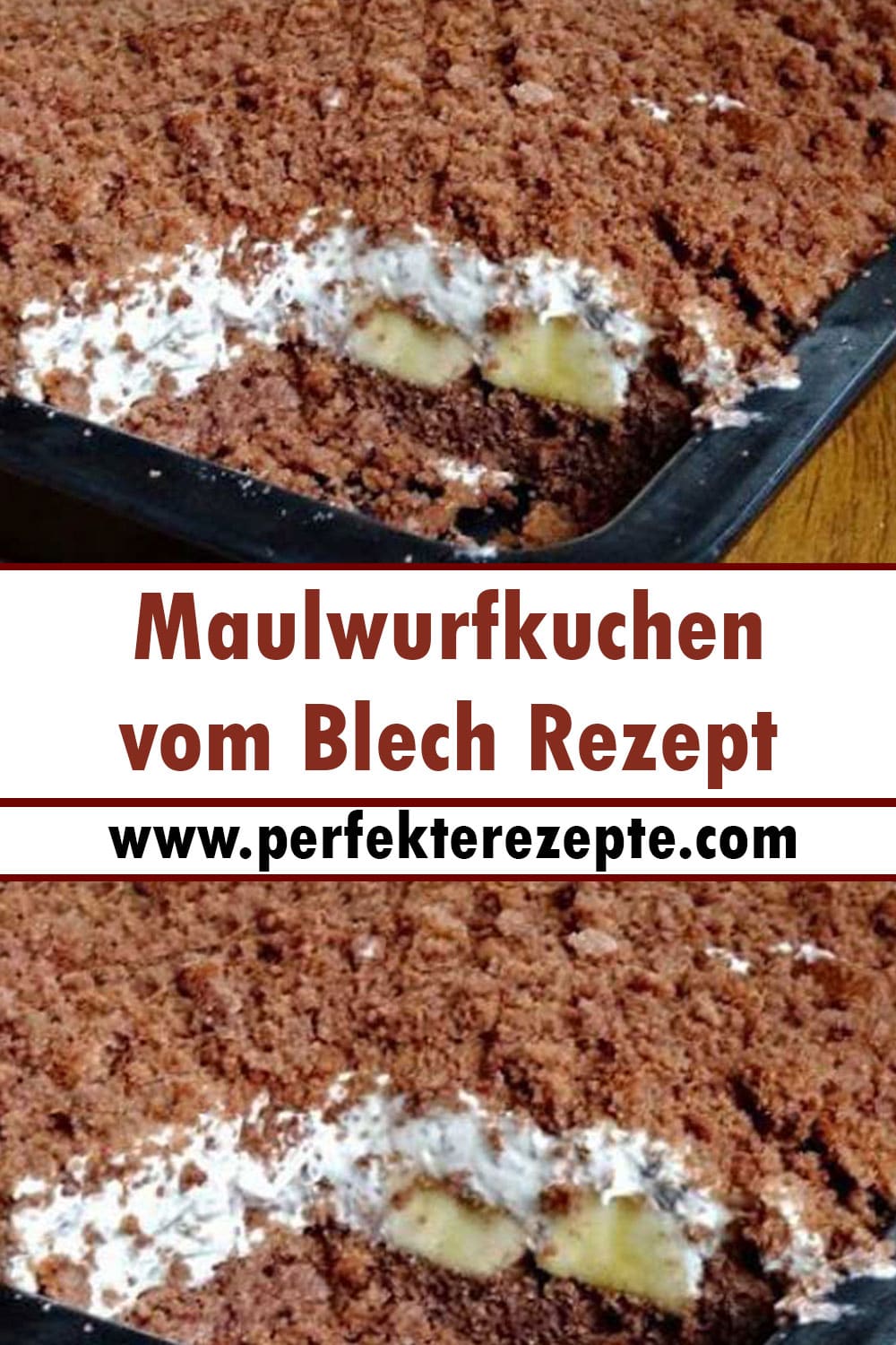 Maulwurfkuchen vom Blech Rezept