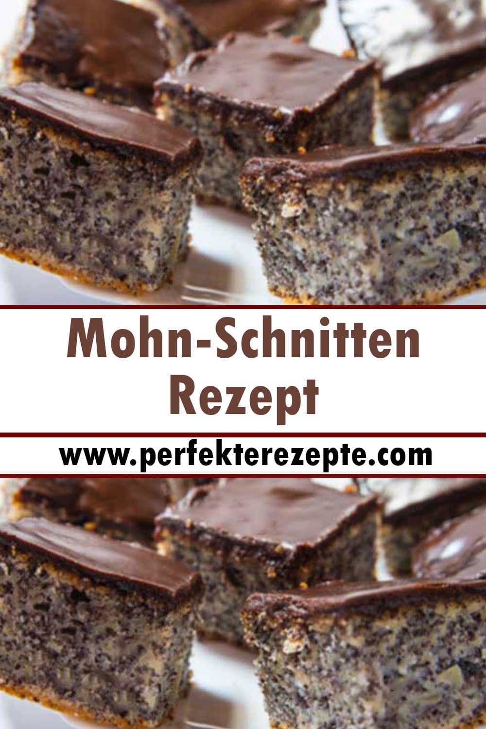 Mohn-Schnitten Rezept