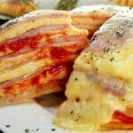 Mozzarella Sandwich Lasagne Rezept