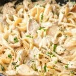 Nudeln mit Hähnchenbrust in Käsesoße Rezept Nudeln mit Hähnchenbrust in Käsesoße Rezept