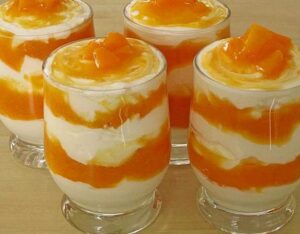Pfirsich – Sahnetraum Rezept