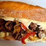 Philadelphia Philly Cheesesteak Sandwich Rezept