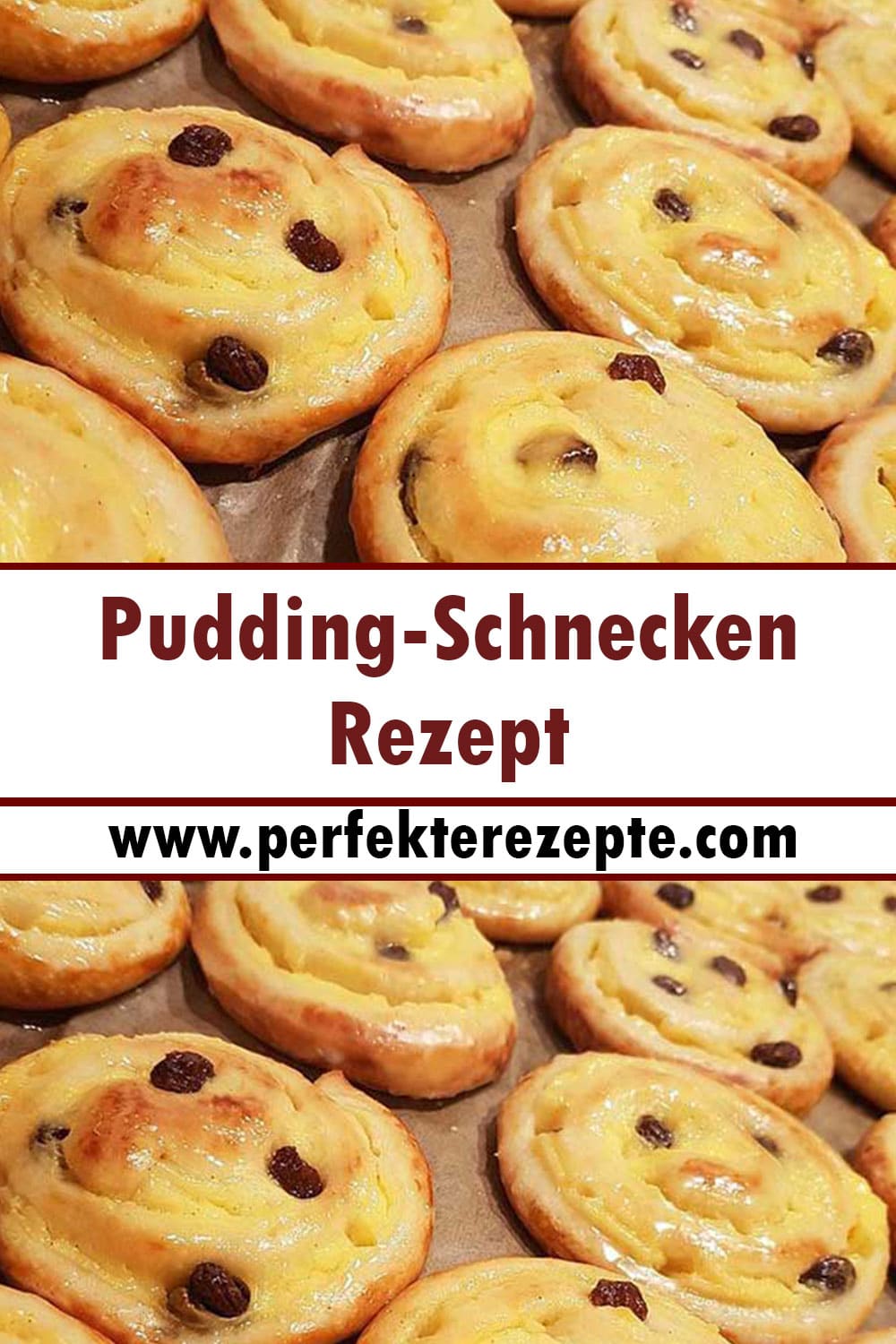Pudding-Schnecken Rezept