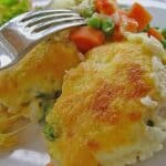 Reis Gemüse Auflauf mit Käse überbacken Rezept