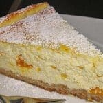 Schneller bodenloser Apfel – Käsekuchen Rezept