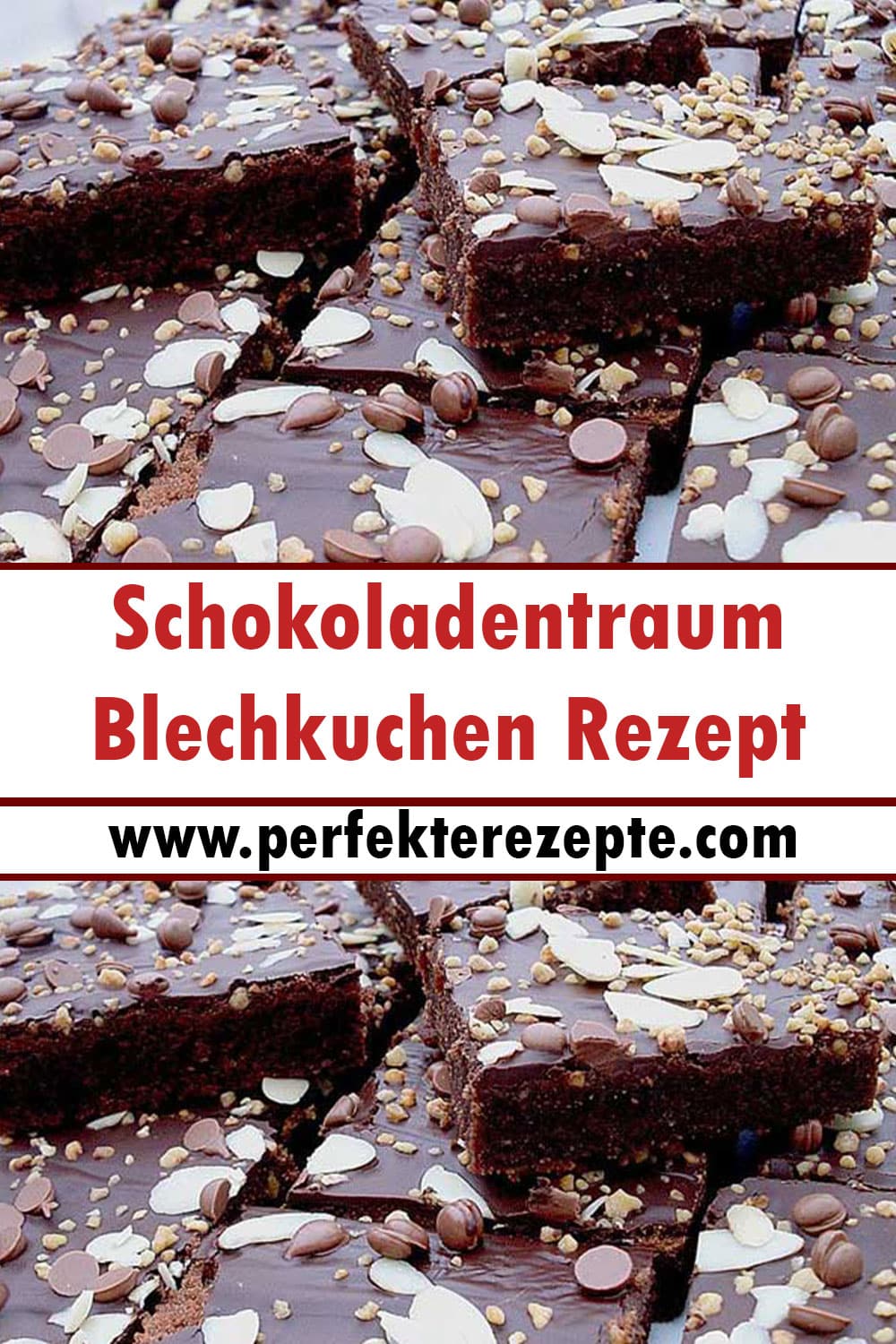 Schokoladentraum-Blechkuchen Rezept