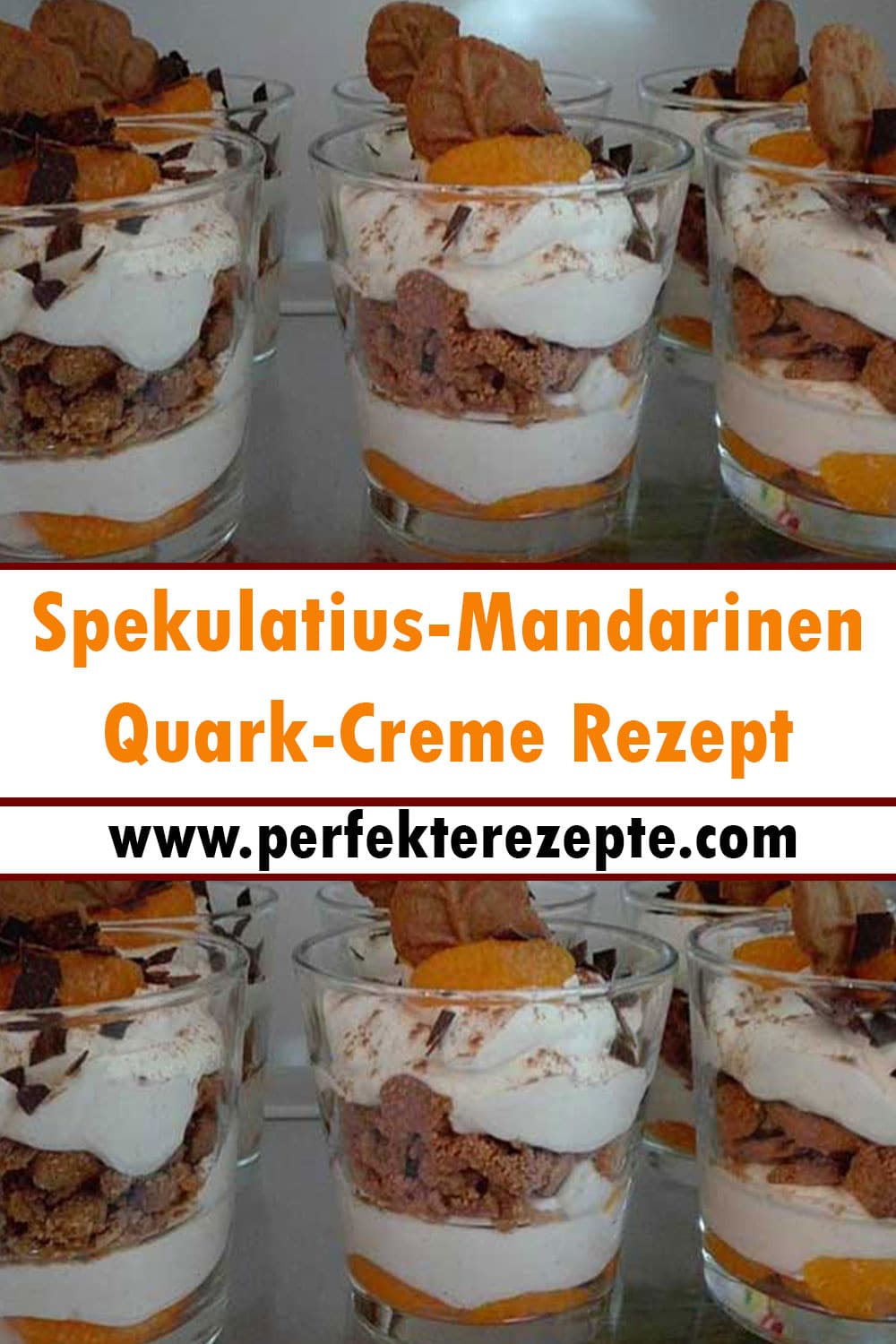 Spekulatius-Mandarinen-Quark-Creme Rezept