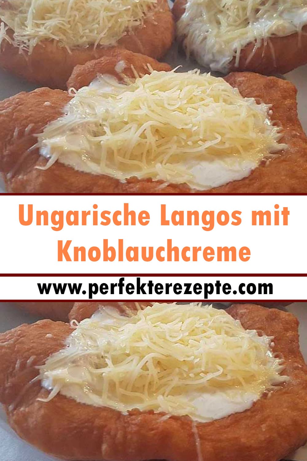 Ungarische Langos mit Knoblauchcreme Rezept