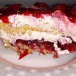 Waffeltorte mit Kirschgrütze Rezept