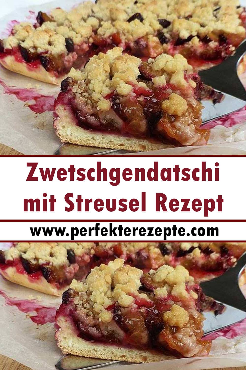 Zwetschgendatschi mit Streusel Rezept