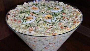 7-Tassen Salat Rezept: einzigartig lecker