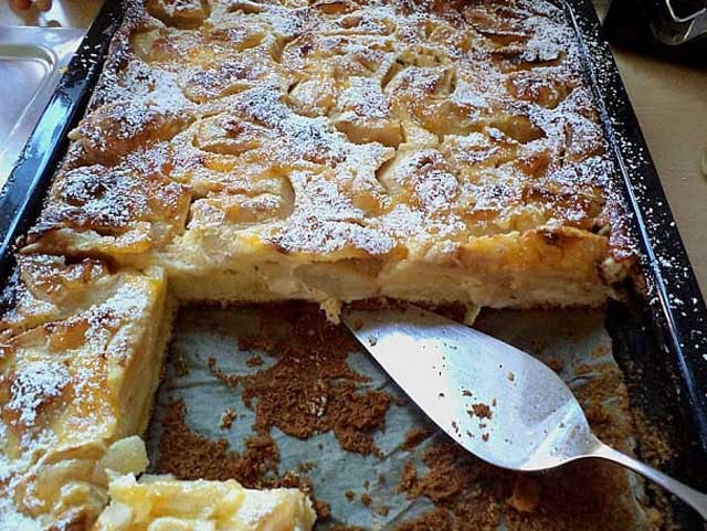 Apfelkuchen mit leckeres Vanille Schmand Rezept