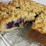 Blaubeerkuchen mit Sahneguss Rezept