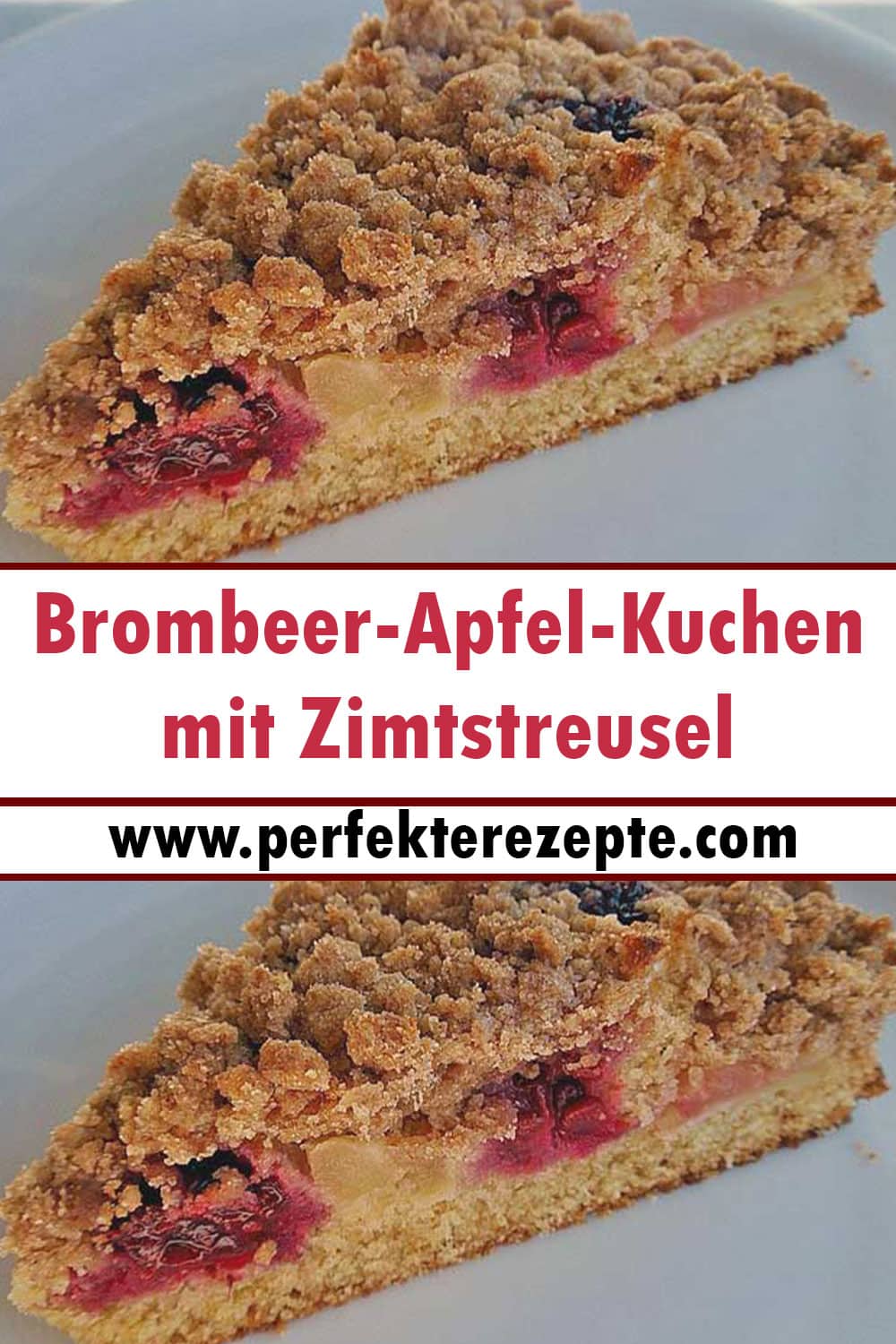 Brombeer-Apfel-Kuchen mit Zimtstreusel Rezept