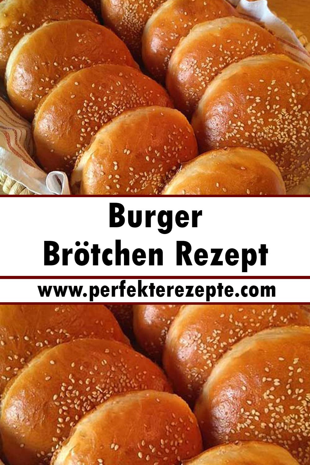 Burger Brötchen Rezept