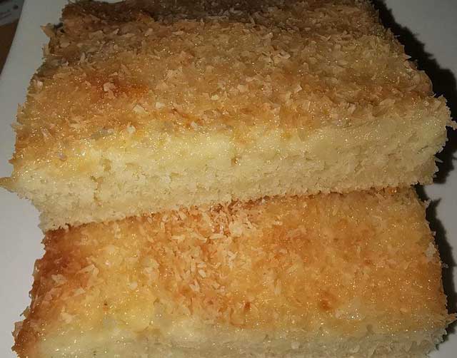 Buttermilch-Kokos-Kuchen Rezept