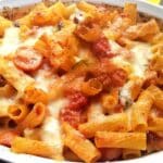 Cremiger Nudelauflauf Tomate Mozzarella Rezept