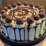 Ferrero-Rocher-Torte ohne Backen Rezept