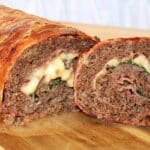 Hackfleisch Bacon Käse Rolle Rezept