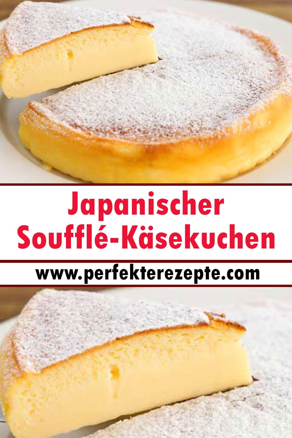 Japanischer Soufflé-Käsekuchen Rezept
