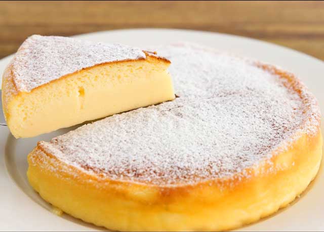 Japanischer Soufflé-Käsekuchen Rezept