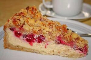 Johannisbeer-Käsekuchen mit Streuseln Rezept