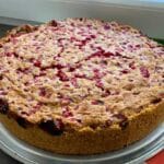 Johannisbeerkuchen mit Mandelhaube Rezept