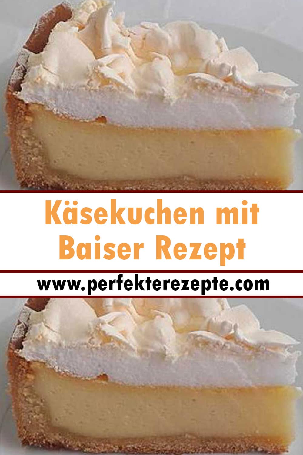 Käsekuchen mit Baiser Rezept