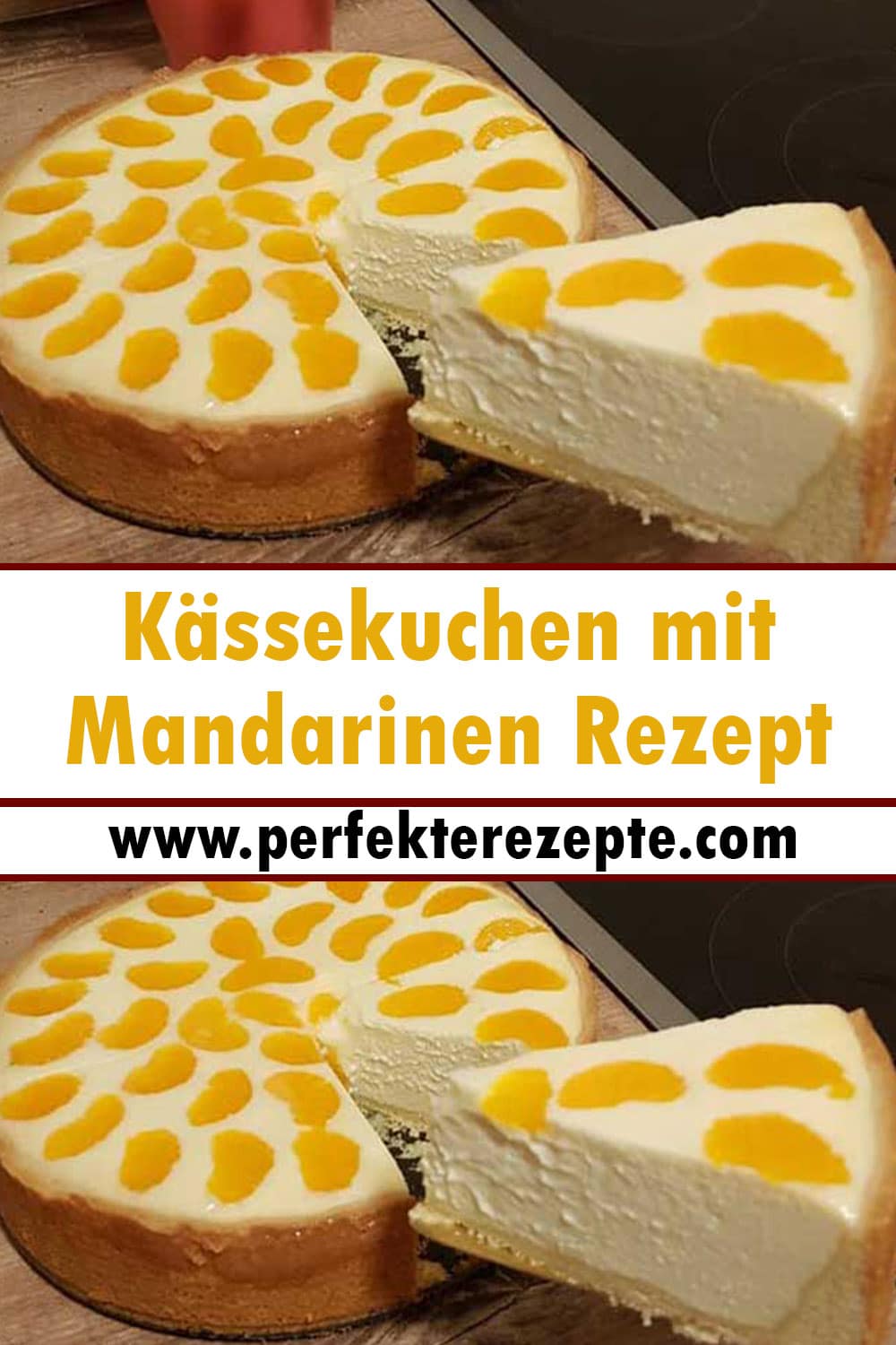 Käsekuchen mit Mandarinen Rezept