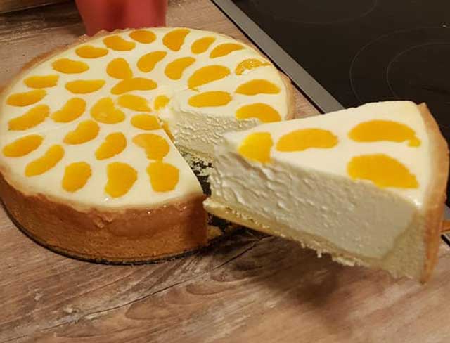 Käsekuchen mit Mandarinen Rezept