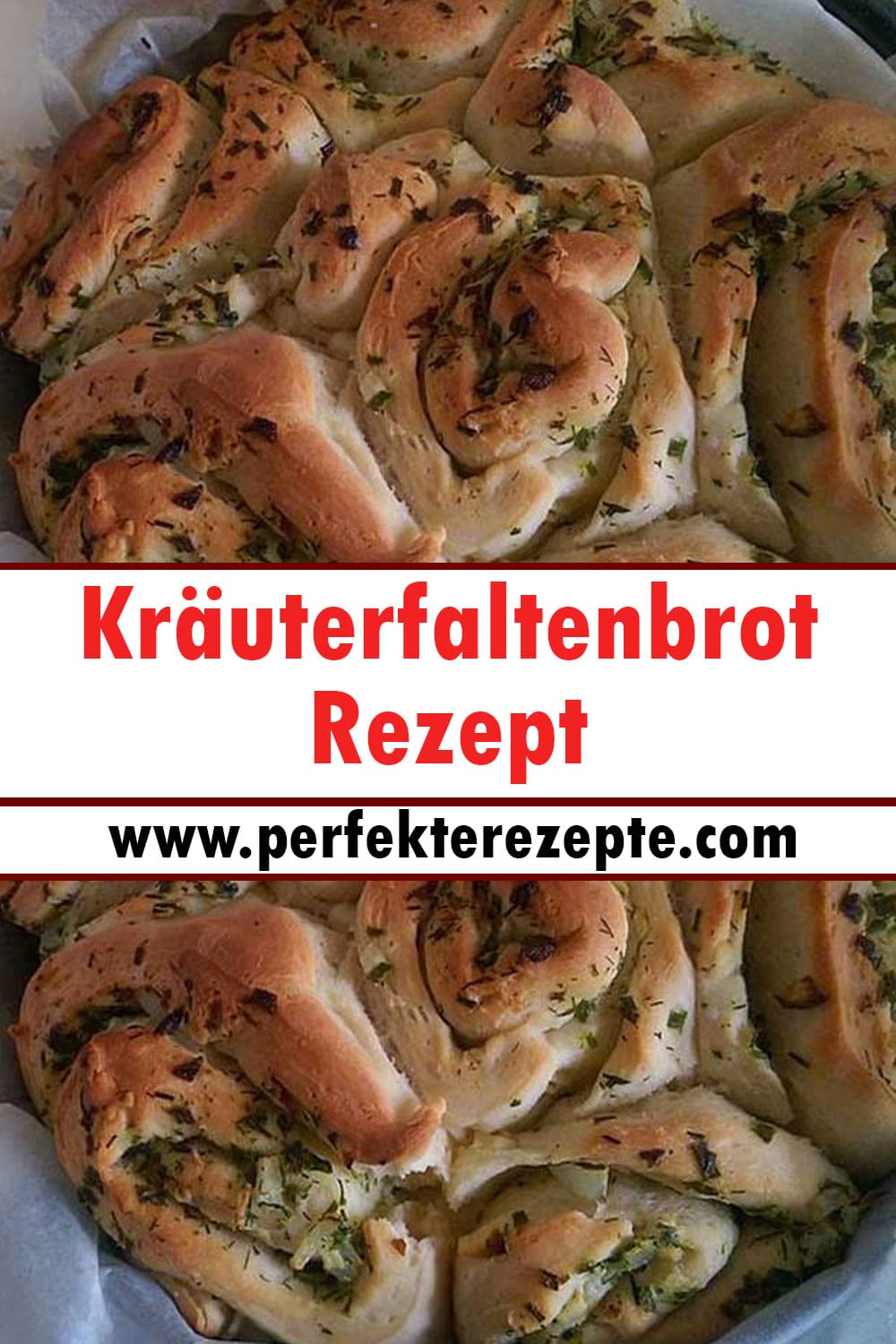 Kräuterfaltenbrot Rezept - Schnelle und Einfache Rezepte