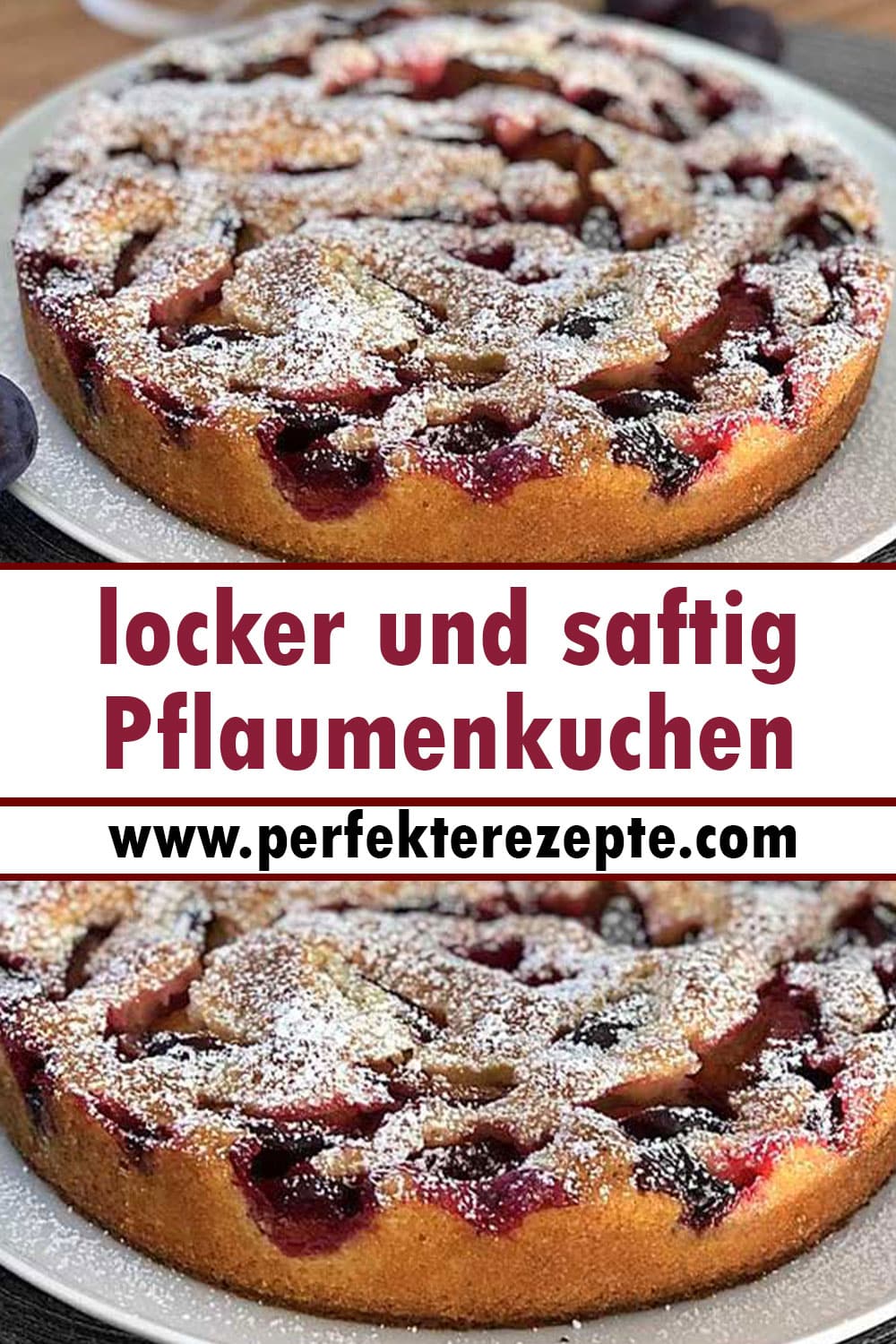 locker und saftig Pflaumenkuchen Rezept