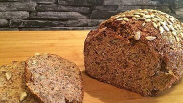 Low-Carb-Brot mit Sonnenblumenkernen Rezept