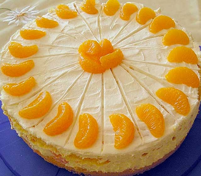 Mandarinen Blitztorte Rezept