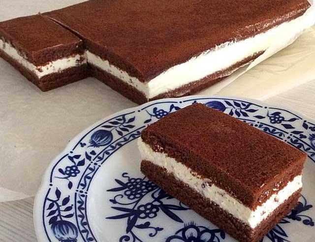 Milch-Schnitte selber gemacht Rezept